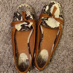 Kate Spade Snakeskin Loafers